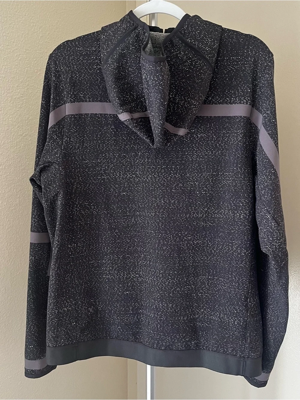 Lululemon x Robert Geller 1/2 Zip Pullover Hoodie Heather Grey Moonphase Size M